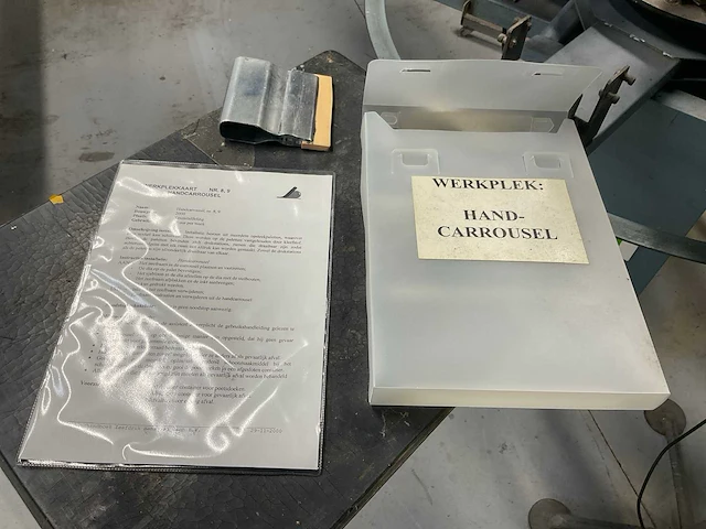 Multi-printer 16206 zeefdruk carrousel - afbeelding 5 van  14