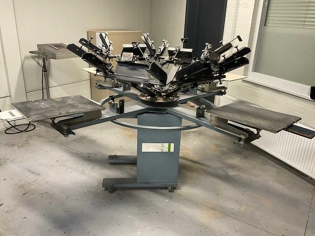 Multi-printer 16206 zeefdruk carrousel - afbeelding 1 van  14