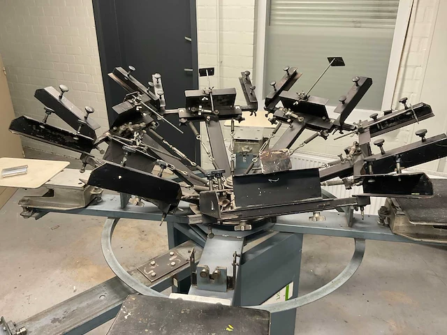 Multi-printer 16206 zeefdruk carrousel - afbeelding 7 van  14