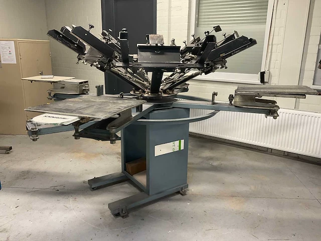 Multi-printer 16206 zeefdruk carrousel - afbeelding 8 van  14