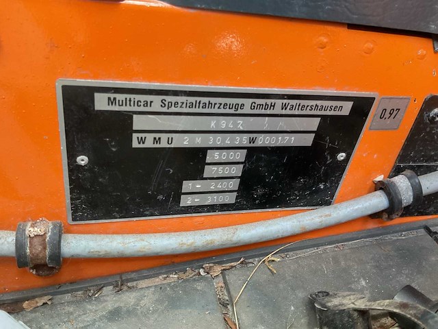 Multicar k947 multicar - afbeelding 13 van  13