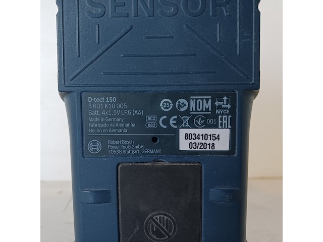 Multidetector professional (wand) bosch, d-tect 150, bouwjaar 2018 - afbeelding 9 van  10