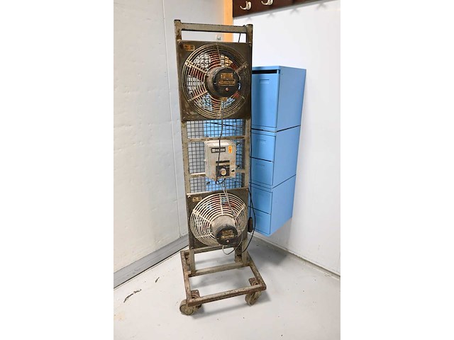 Multifan stw mobiele dubbele ventilator - afbeelding 3 van  4