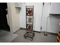 Multifan stw verrijdbare dubbele ventilator - afbeelding 1 van  6
