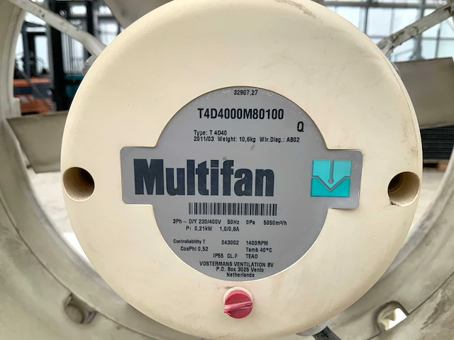 Multifan t 4d40 ventilator 5x - afbeelding 2 van  11