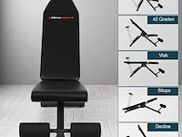 Multifunctionele gewichtsbank 5-in-1 ultrasport - afbeelding 3 van  4