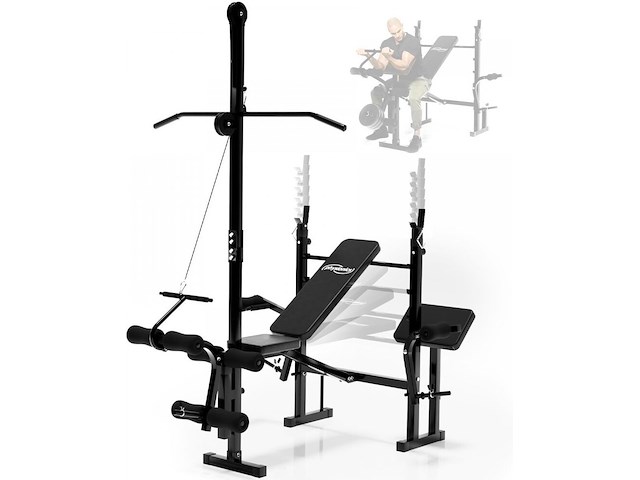 Multifunctionele halterbank physionics, hntlb010a0000000 - afbeelding 1 van  3