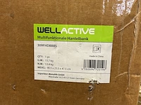 Multifunctionele halterbank wellactive - afbeelding 1 van  3