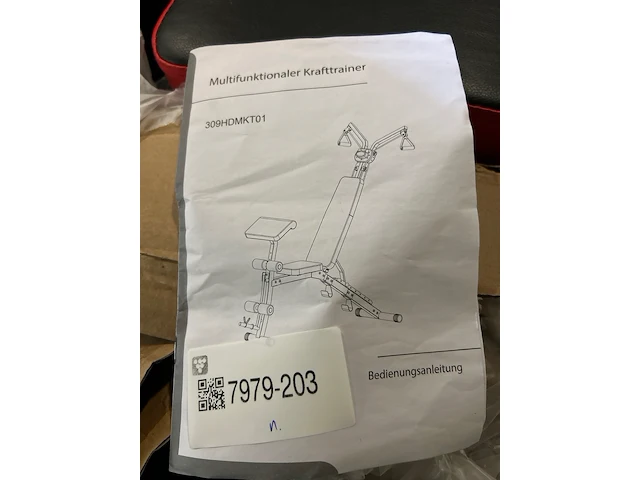 Multifunctionele krachttrainer intertek, 309hdmkt01 - afbeelding 2 van  7
