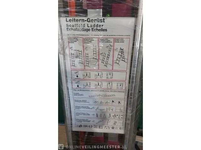 Multifunctionele ladder - afbeelding 3 van  5
