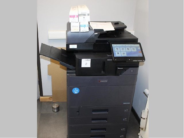 Multifunctionele printer/copier/scanner kyocera task alfa 3554ci met 4 papierlades a3 en a4. incl. complete... - afbeelding 1 van  4