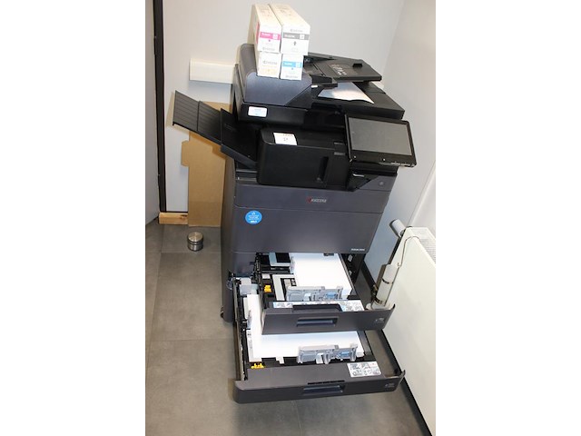 Multifunctionele printer/copier/scanner kyocera task alfa 3554ci met 4 papierlades a3 en a4. incl. complete... - afbeelding 4 van  4