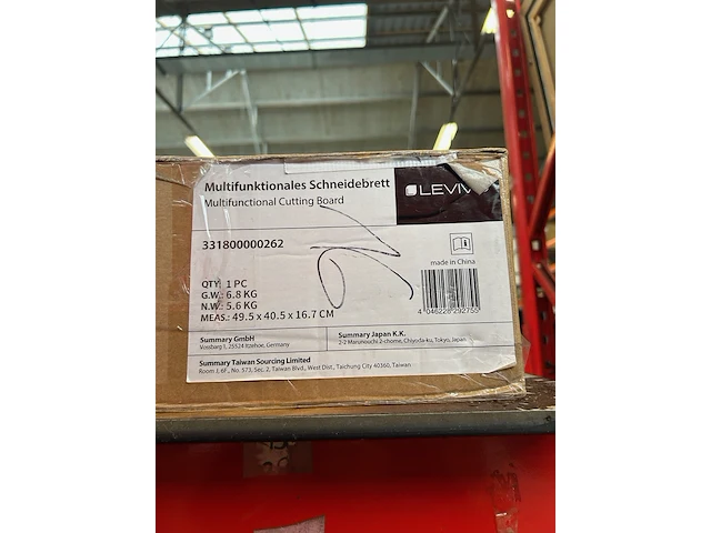 Multifunctionele snijplank levivo - afbeelding 4 van  4