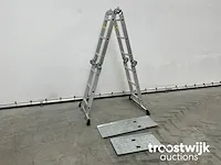 Multifunctionele vouwladder