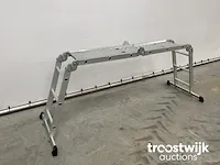 Multifunctionele vouwladder - afbeelding 3 van  9
