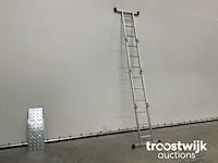 Multifunctionele vouwladder - afbeelding 5 van  9