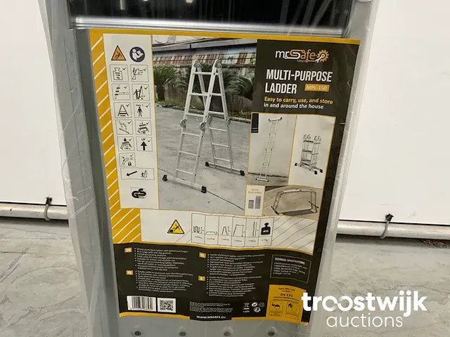 Multifunctionele vouwladder - afbeelding 8 van  9
