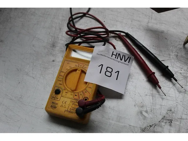 Multimeter elro m630 - afbeelding 1 van  3