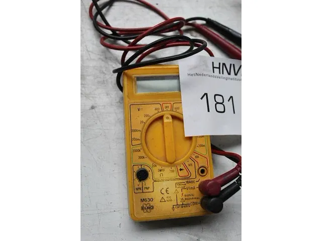 Multimeter elro m630 - afbeelding 3 van  3