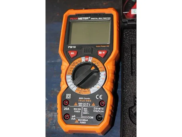 Multimeter peakmeter type pm18. - afbeelding 3 van  3