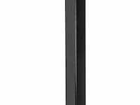 Multipaal antraciet 240 cm incl.kap en bevestiging - afbeelding 1 van  1