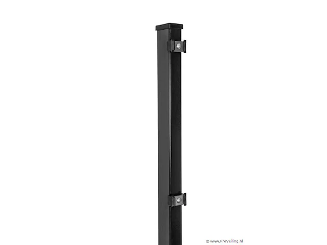 Multipaal antraciet 240 cm incl.kap en bevestiging - afbeelding 1 van  1