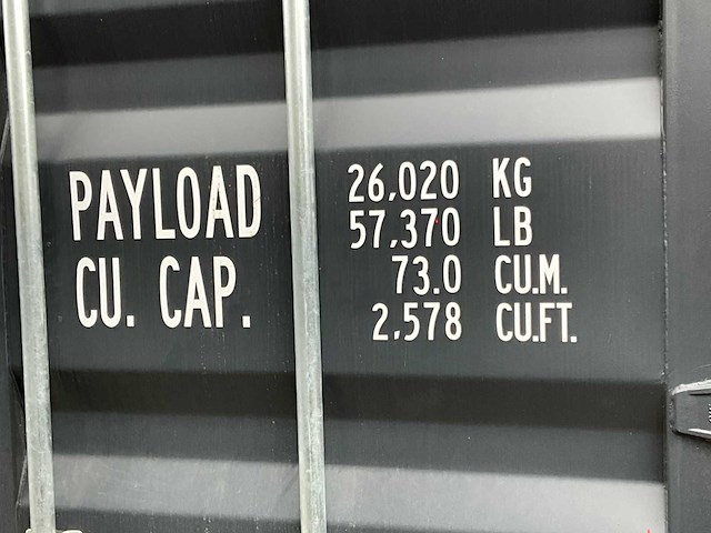 Multiple doors zeecontainer 40ft - afbeelding 9 van  10