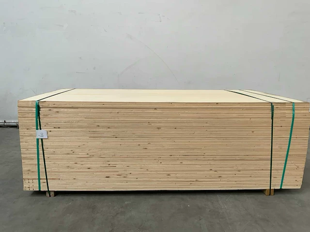 Multiplex 5-laags 2440x1220x16mm (47x) - afbeelding 2 van  6