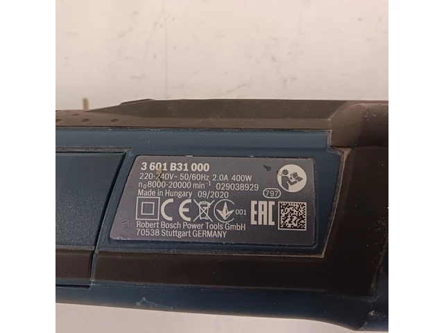 Multitool 230v bosch, gop 40-30, bouwjaar 2020 - afbeelding 5 van  8