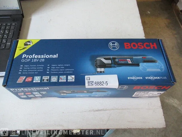 Multitool bosch, gop 18v-28 - afbeelding 2 van  2