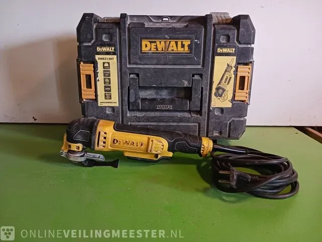 Multitool dewalt, dwe315 - afbeelding 1 van  6