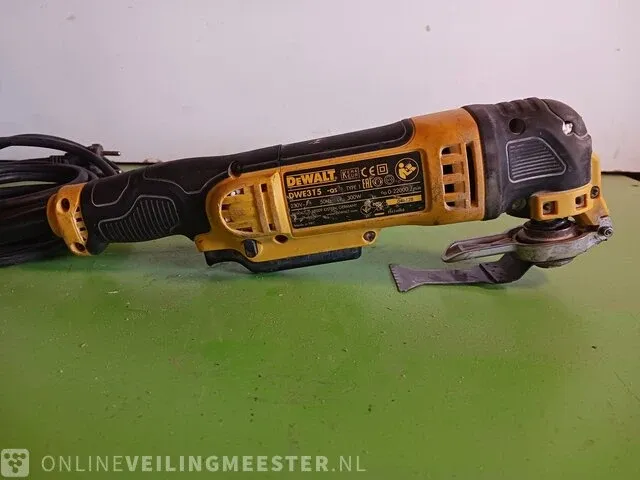 Multitool dewalt, dwe315 - afbeelding 3 van  6