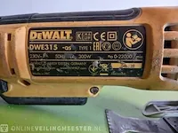 Multitool dewalt, dwe315 - afbeelding 4 van  6