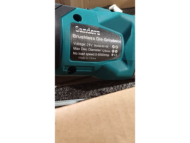 Multitool diegrinder, sanderz, blauw, 2025 - afbeelding 4 van  5