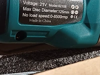 Multitool diegrinder, sanderz, blauw, 2025 - afbeelding 4 van  5