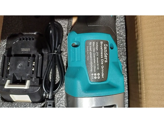 Multitool diegrinder, sanderz, blauw, 2025 - afbeelding 4 van  5