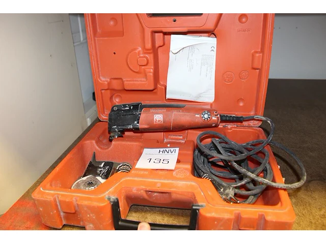 Multitool fein in koffer. kop defect. - afbeelding 1 van  2