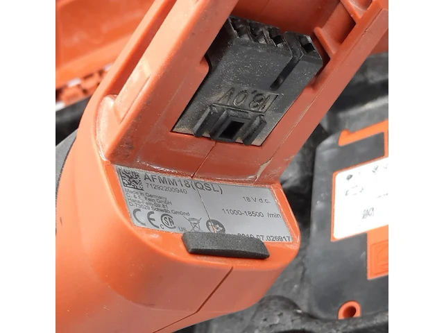 Multitool fein, multimaster afmm18(qsl), bouwjaar 2019 - afbeelding 11 van  11