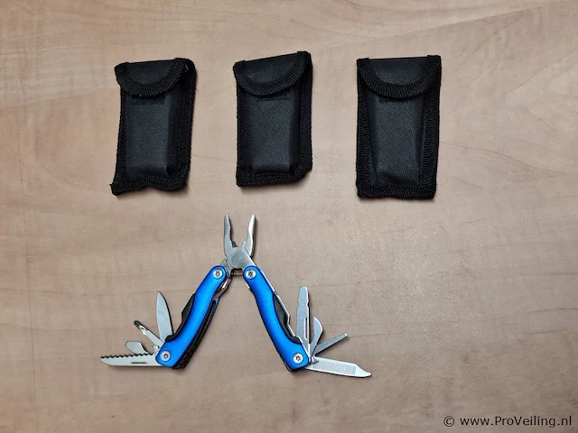 Multitool incl. opberghoes - 3 stuks - afbeelding 1 van  2