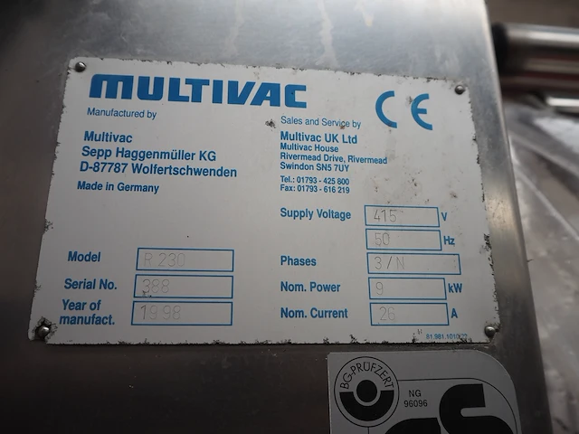 Multivac - afbeelding 10 van  18