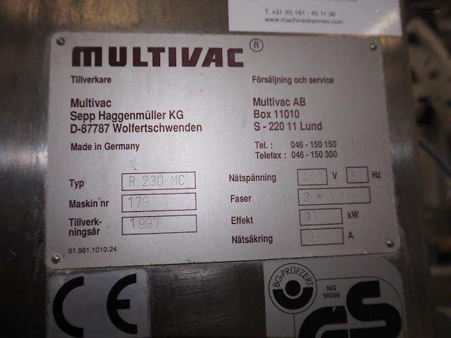Multivac - afbeelding 20 van  30