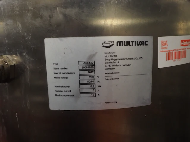Multivac - afbeelding 5 van  5