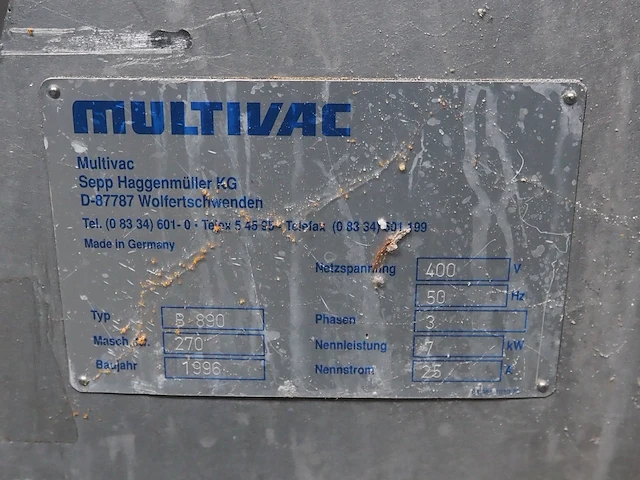 Multivac - afbeelding 3 van  11