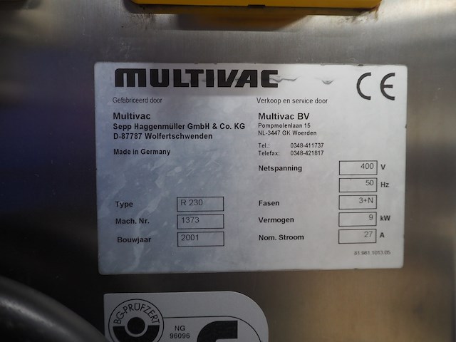 Multivac - afbeelding 10 van  27