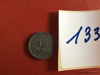 Munt belgië 10 cent 1916 - afbeelding 1 van  2