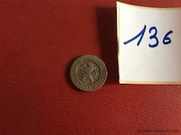 Munt belgië 10ct 1863 - afbeelding 1 van  2