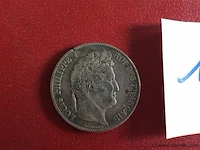 Munt fr 5fr 1845 - afbeelding 2 van  2