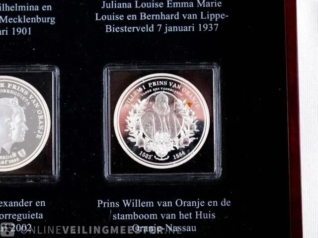 Muntencollectie de koninklijke huwelijksportretten - afbeelding 2 van  11