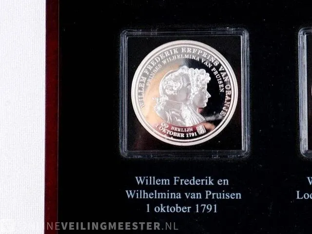 Muntencollectie de koninklijke huwelijksportretten - afbeelding 4 van  11