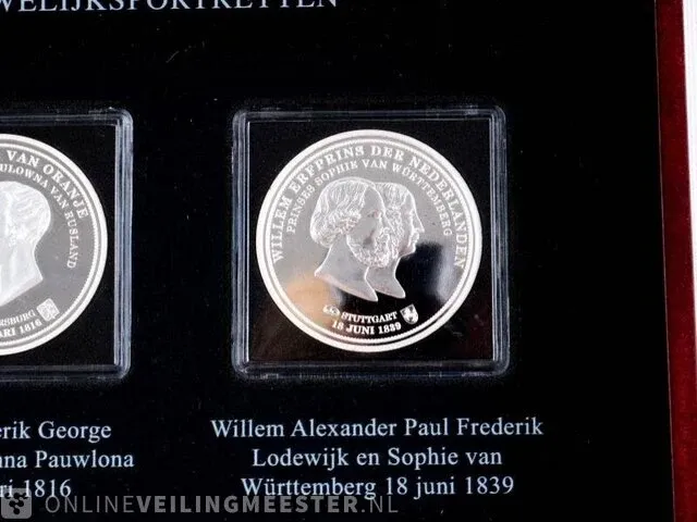 Muntencollectie de koninklijke huwelijksportretten - afbeelding 6 van  11